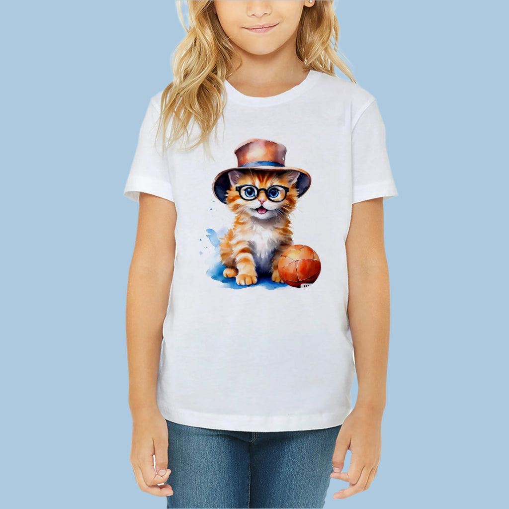 Тениски за деца с коте - Printo.bg