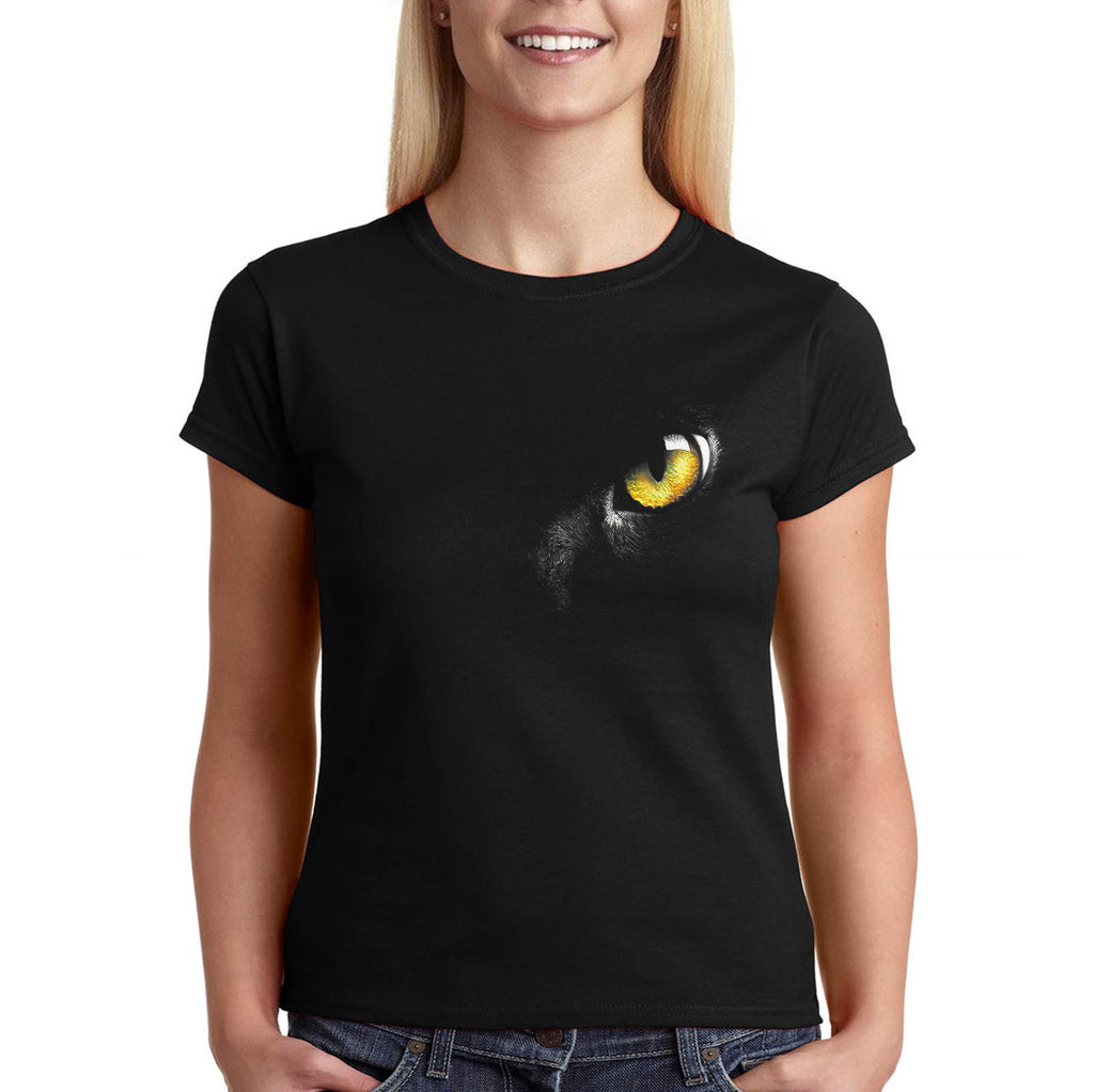 Котешки поглед, дамска тениска - Printo.bg