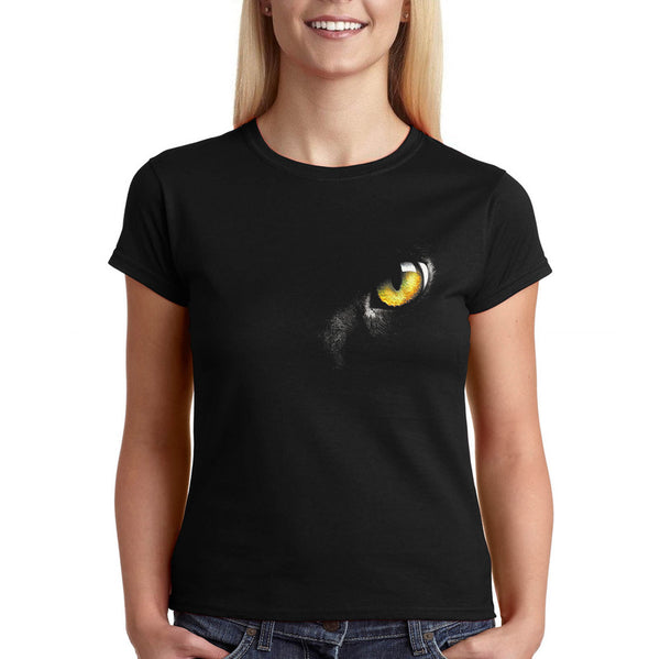 Котешки поглед, дамска тениска - Printo.bg