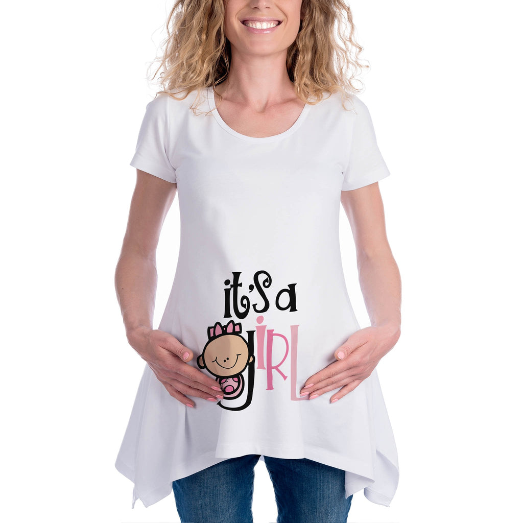 Блуза за Бременни "It's a Girl" Подарък за бременна