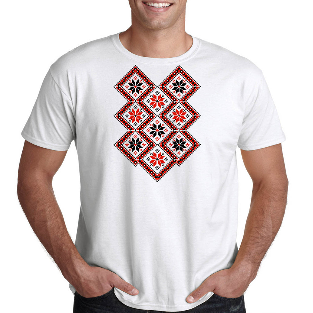 Тениски с български народни шевици ризи мъжки