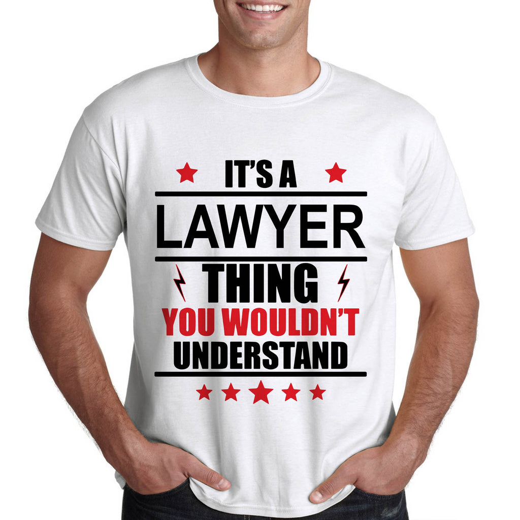 Само адвокат би разбрал - тениска за подарък за адвокат - Printo.bg