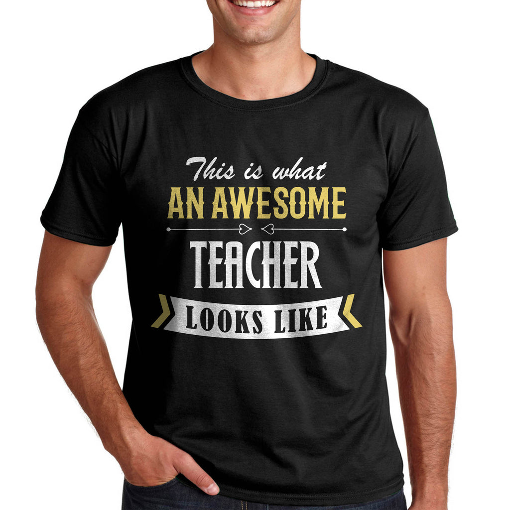 Така изглежда готиния учител - подарък тениска