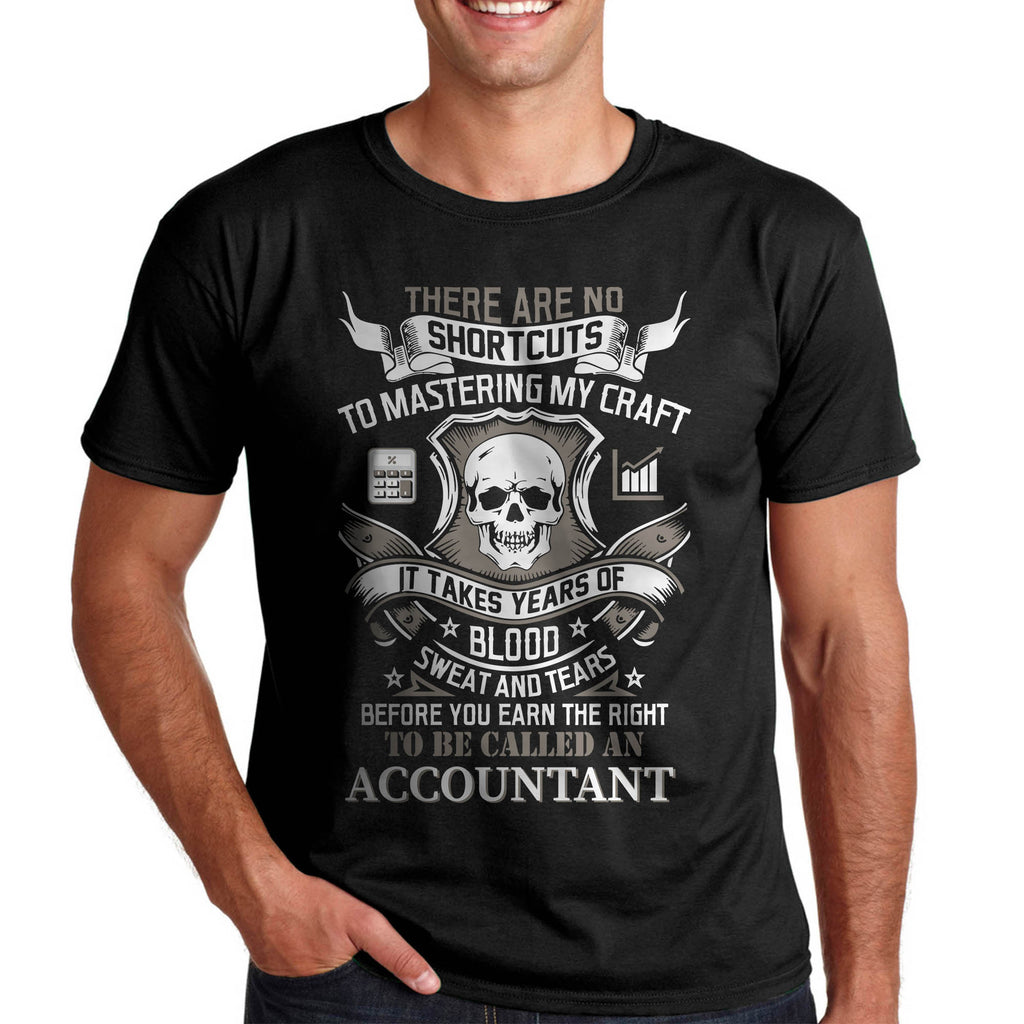 Тениска за счетоводител - Забавни тениски за подарък с различни професии