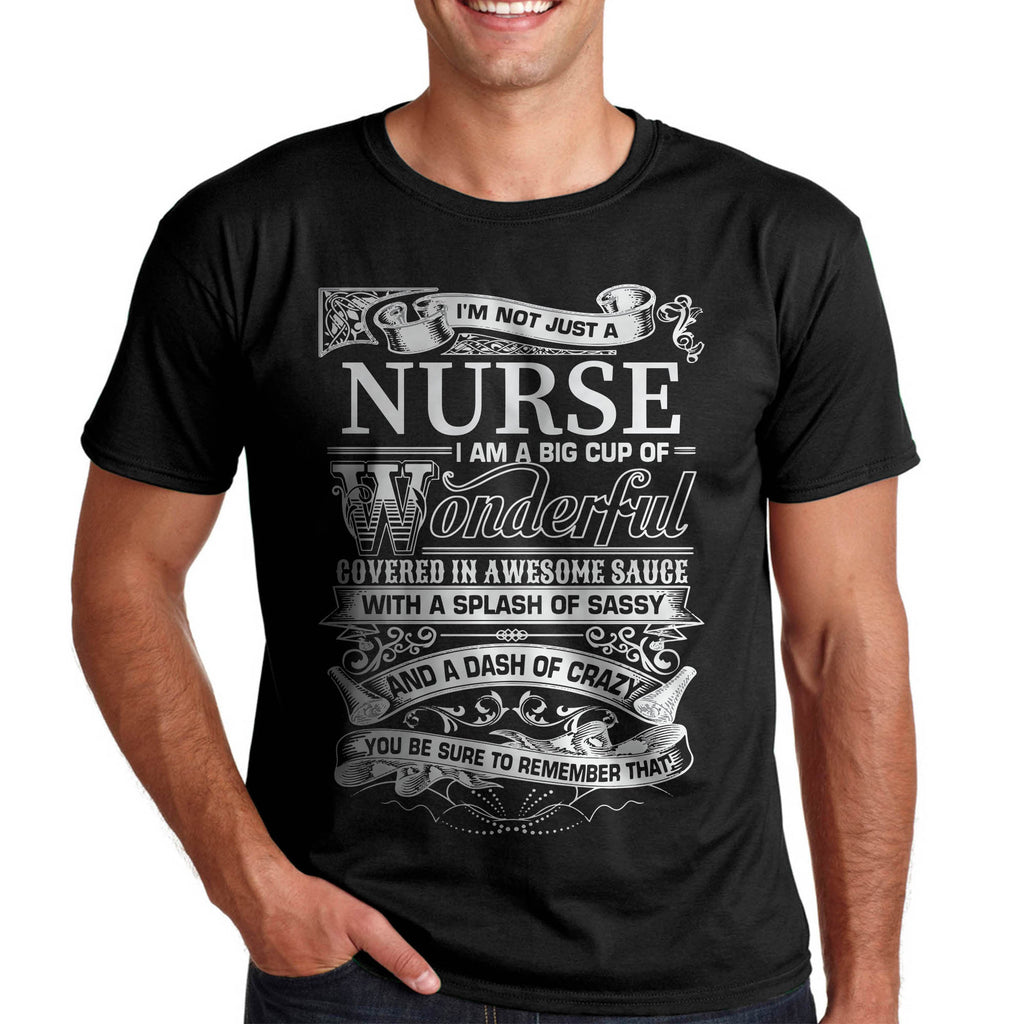 Тениска за медицинска сестра - медицинските сестри са прекрасни хора - Забавни тениски с професии