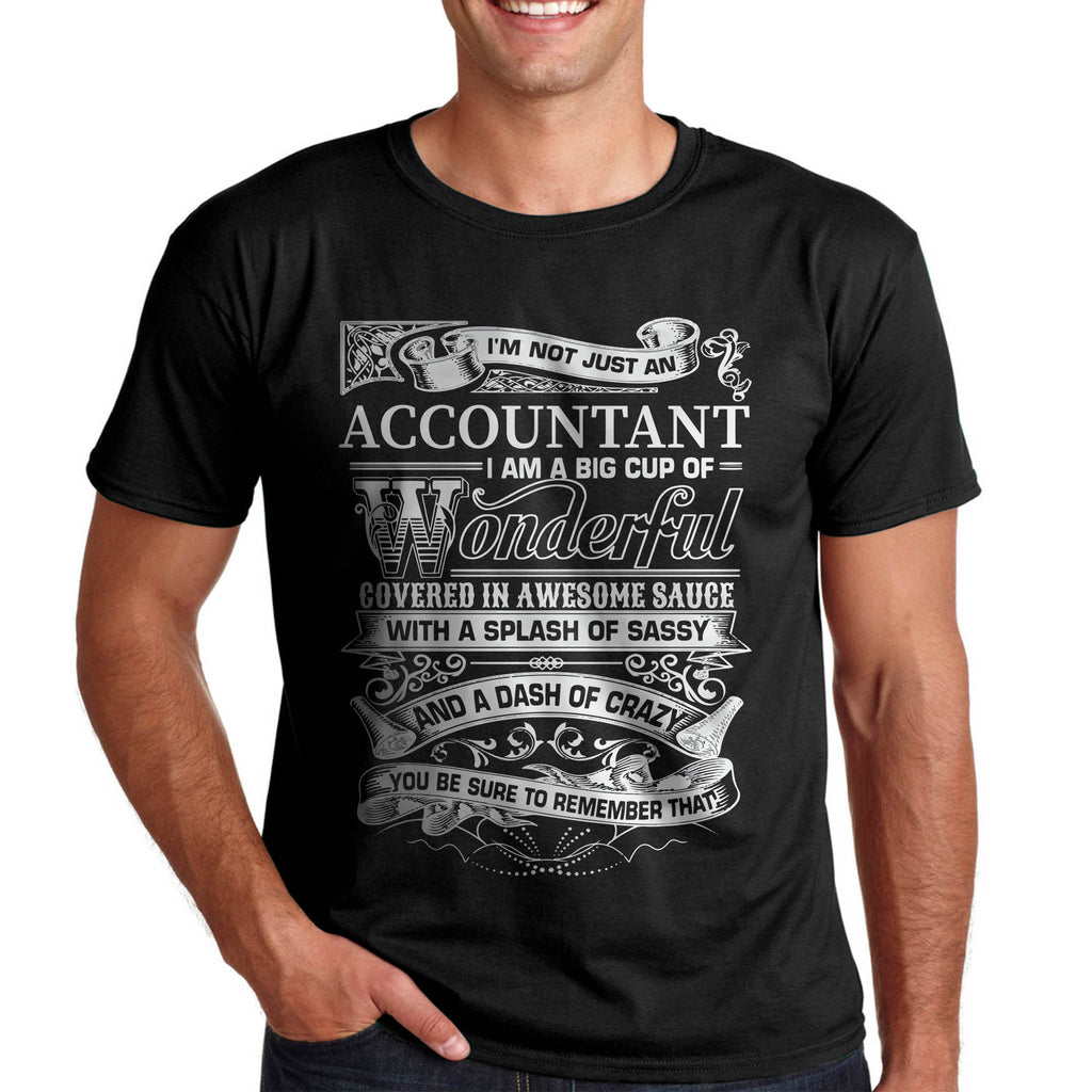 Тениска за счетоводител - Счетоводителите са прекрасни хора - Забавни тениски с професии