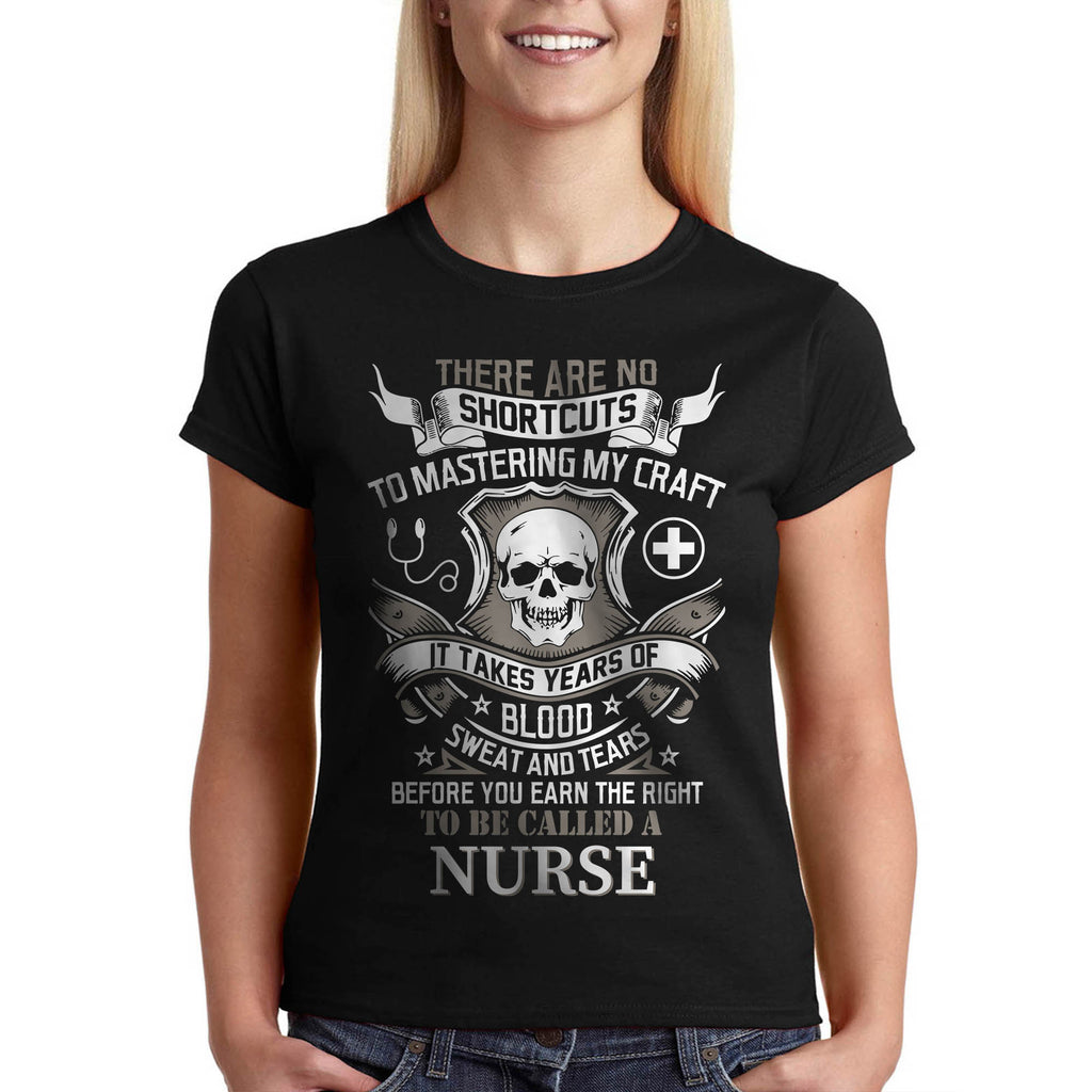 Забавни тениски за подарък с различни професии - Тениска за медицинска сестра