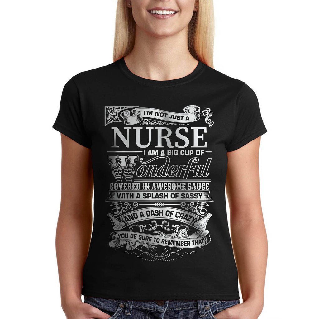 Тениска за медицинска сестра - медицинските сестри са прекрасни хора - Забавни тениски с професии