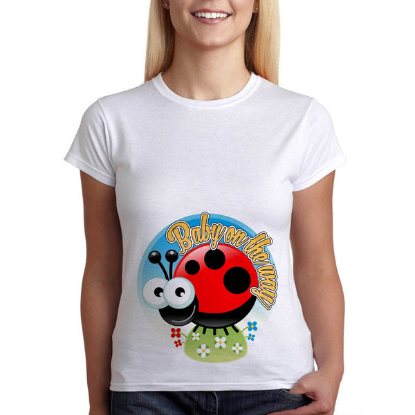 Туника за Бременни  "Baby On The Way" Дрехи за Бременна Подарък