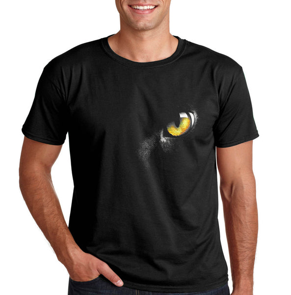 Котешки поглед, мъжка тениска - Printo.bg