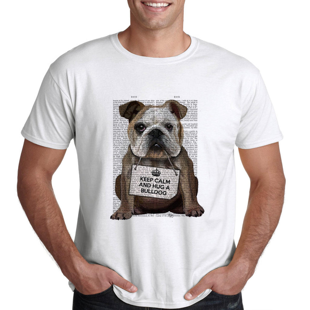 готина тениска за него мъжка БУЛДОГ