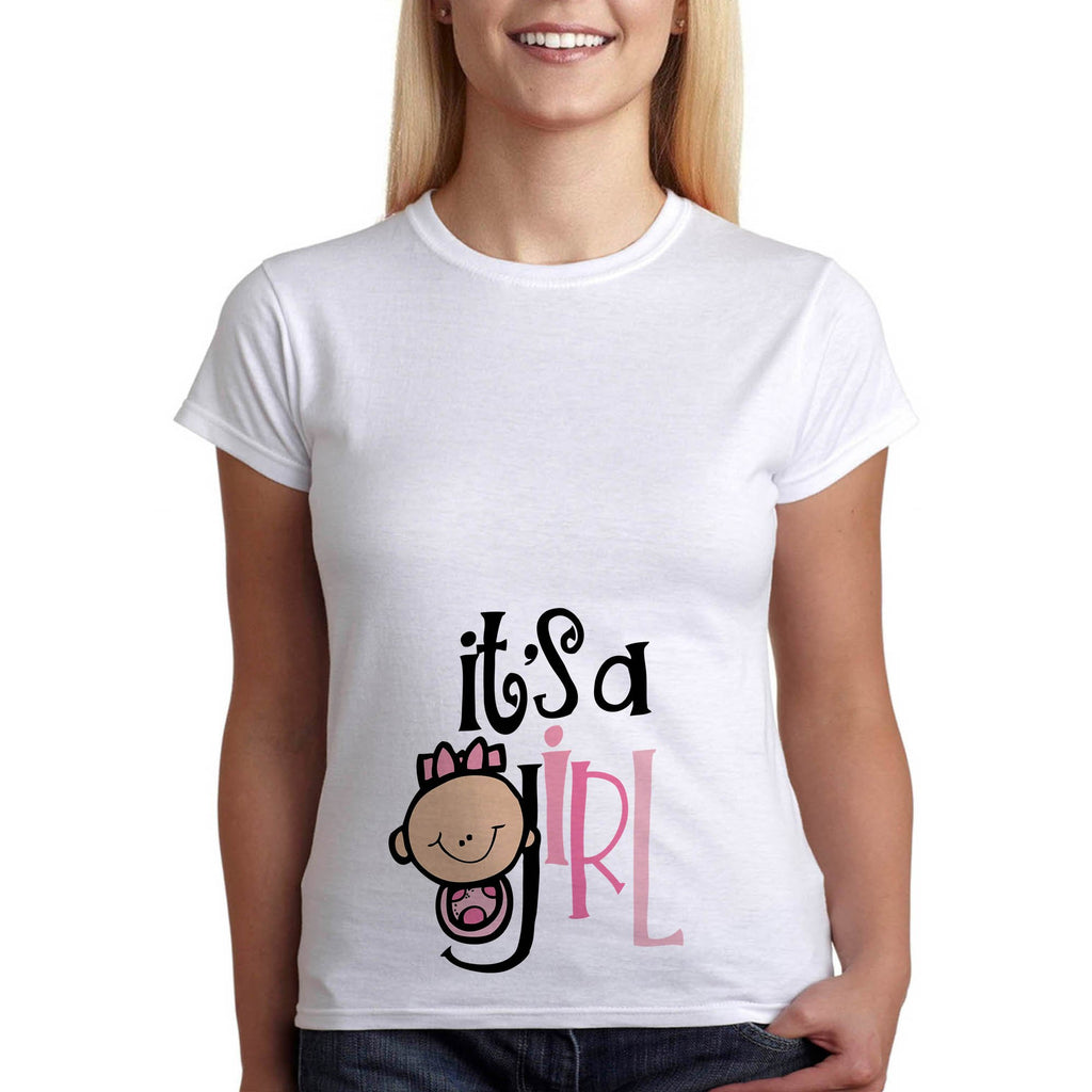 Блуза за Бременни "It's a Girl" Подарък за бременна 