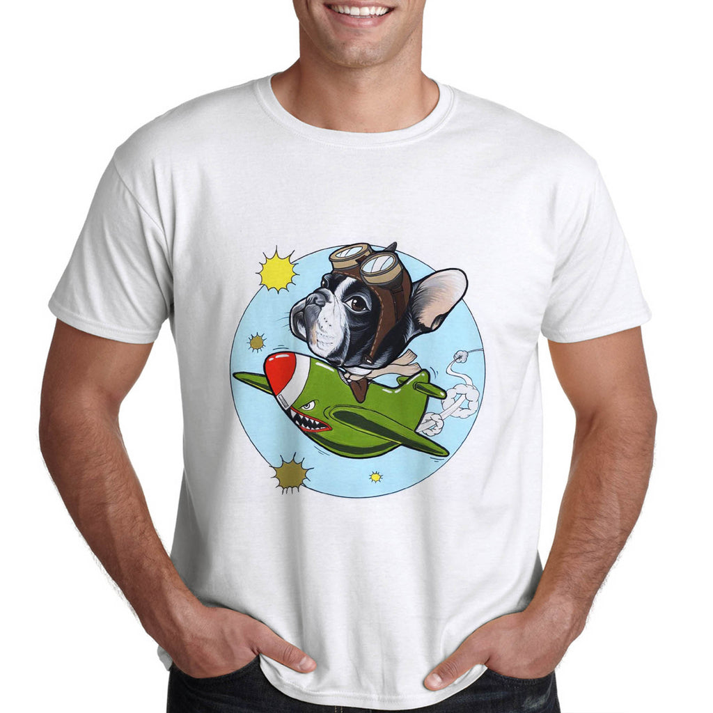 тениска за фен на кучета, френски булдог