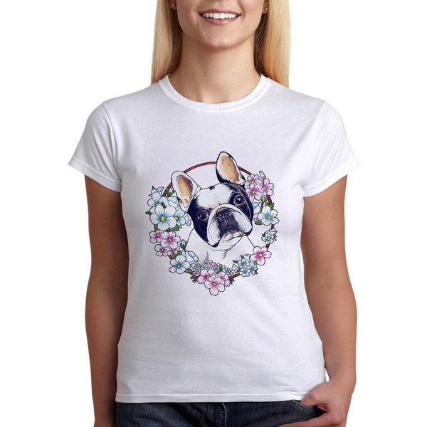 Прекрасен френски булдог тениска за фен на френчита