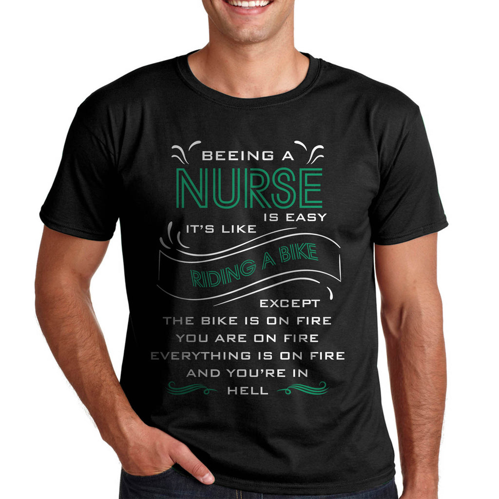 Тениска подарък за медицинска сестра - Забавни тениски за различни професии