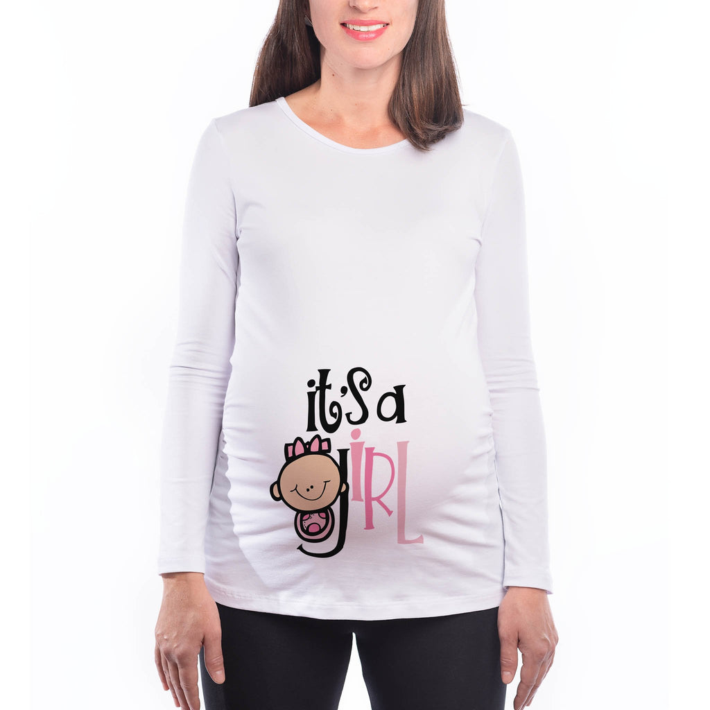 Блуза за Бременни "It's a Girl" Подарък за бременна