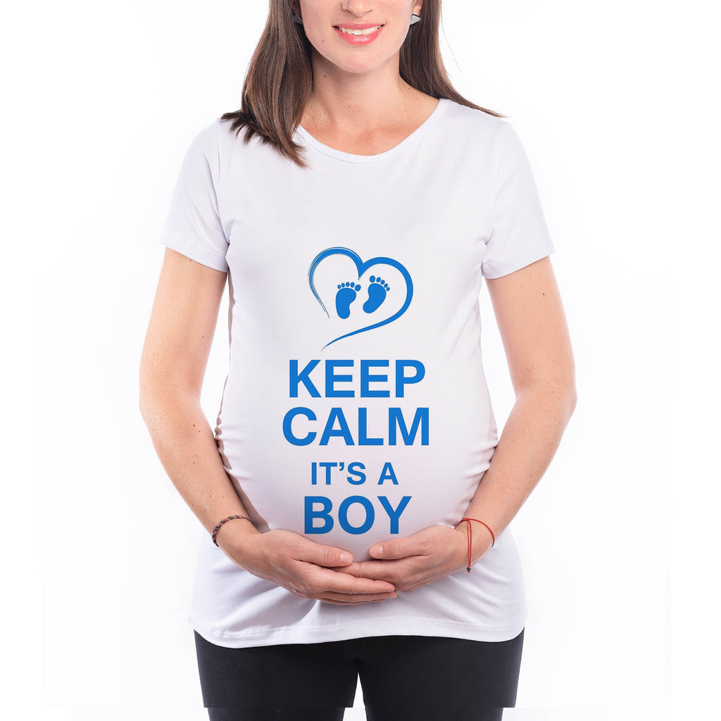 Дрехи за бременни - Уникален подарък за бременна "It's a boy"