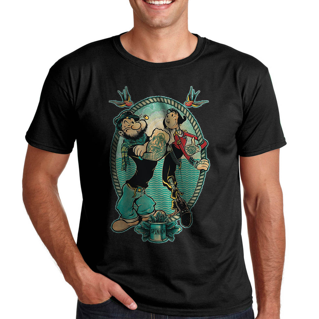 Попай моряка и Олив - тениска за него