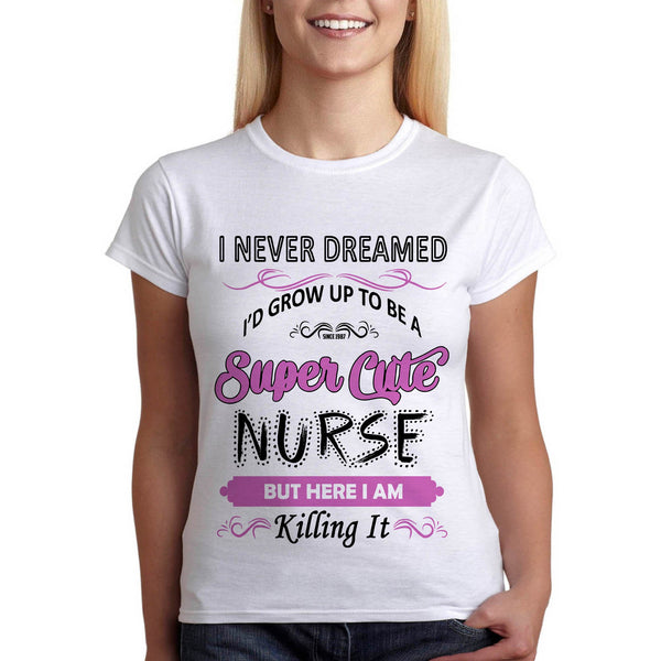 Тениска за жена с професия медицинска сестра - Тениска за медицинска сестра