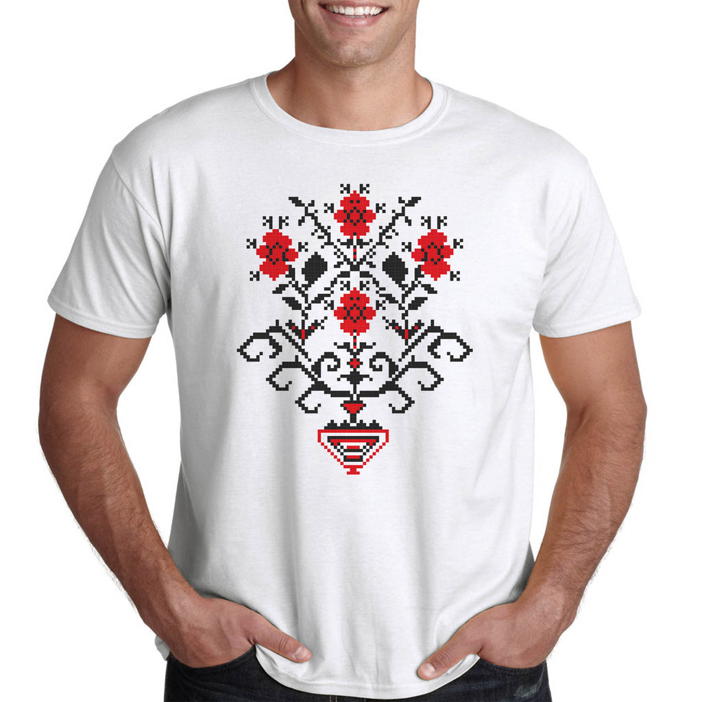 Тениски с фолклорни мотиви и шевици, мъжка