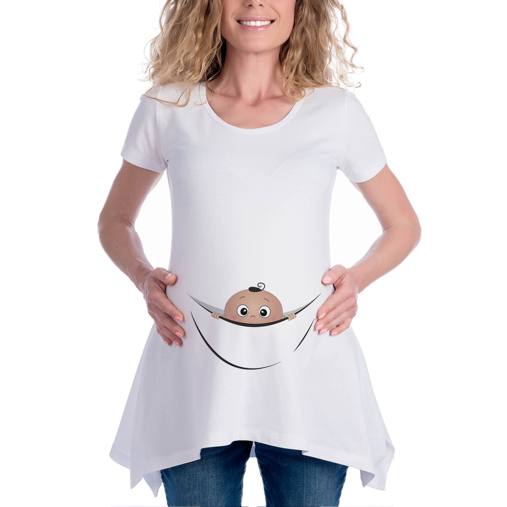 Дрехи за Бременни Мама Кенгуру Подарък Бременна с момче