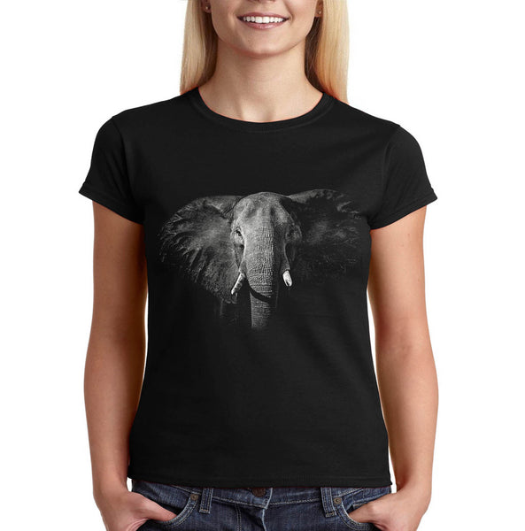 Слон, дамска тениска - Printo.bg