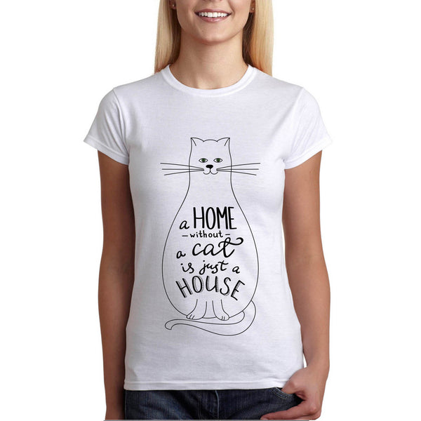 Home Without A Cat Is Just A House - Printo.bg