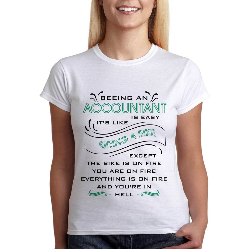 подарък за счетоводител тениска