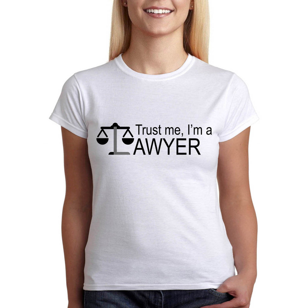 Повярвай ми аз съм адвокат - тениска за адвокат - Printo.bg