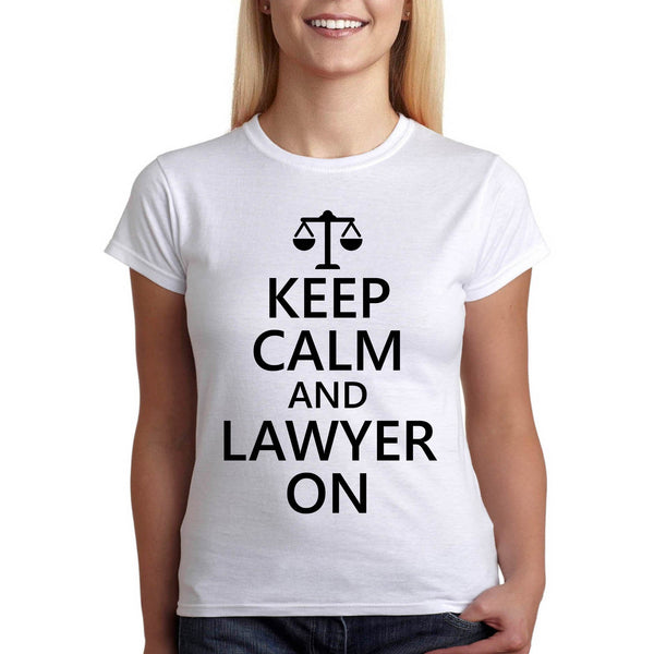Keep Calm - тениска подарък за адвокат - Printo.bg