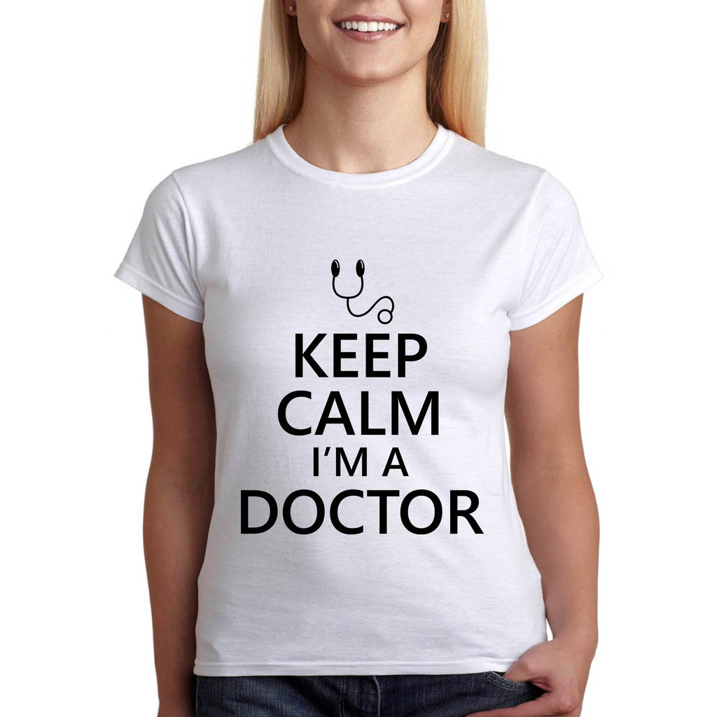 Keep Calm - тениска подарък за лекар - Printo.bg