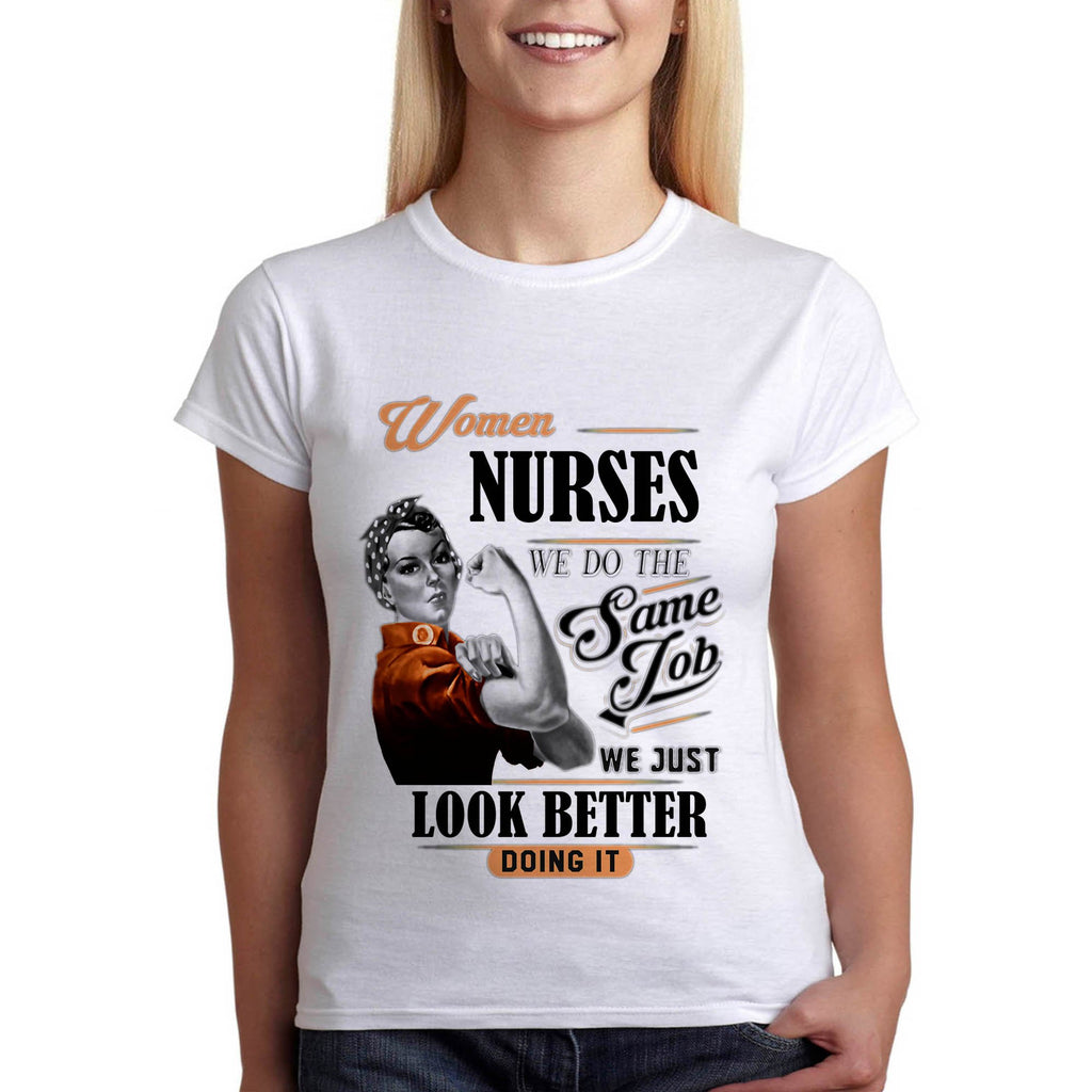 Тениска за жена с професия медицинска сестра - Тениска за медицинска сестра