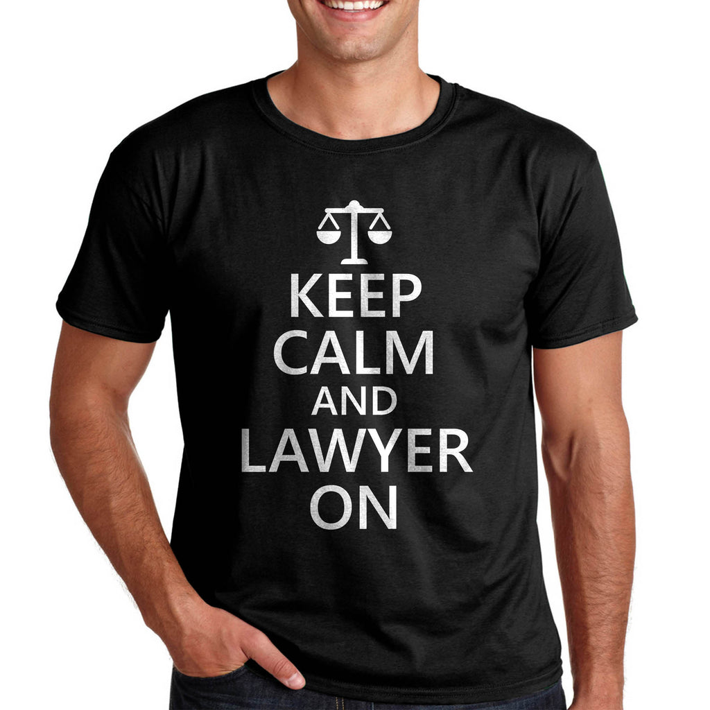 Keep Calm - тениска подарък за адвокат