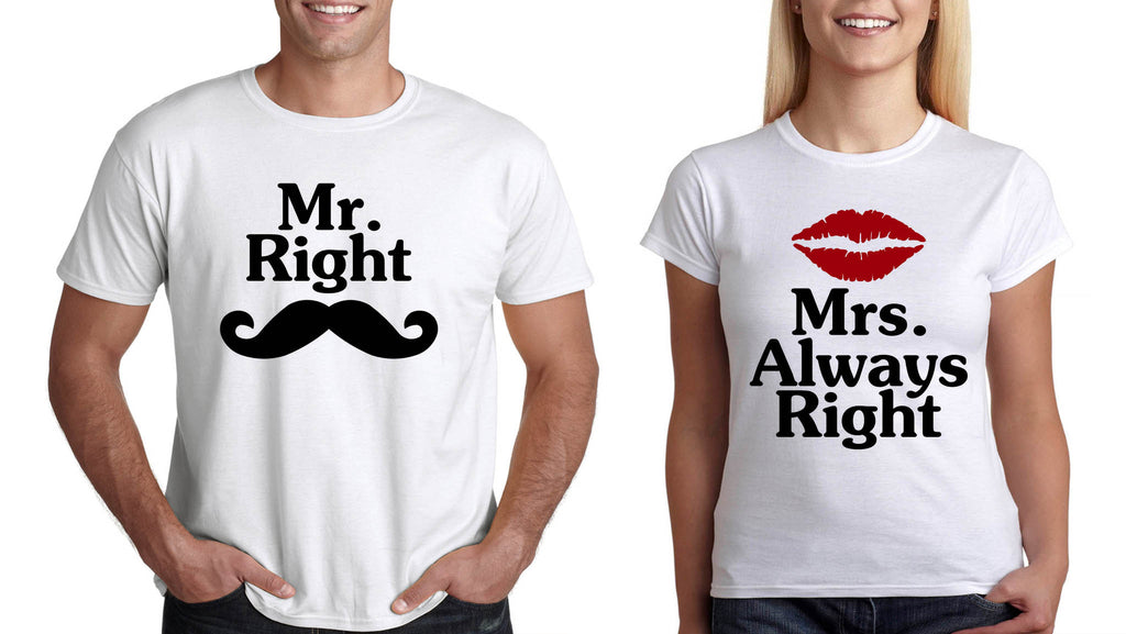 Тениски за Двойки Св Валентин Тениски за Влюбени - Подарък за св Валентин Комплект 