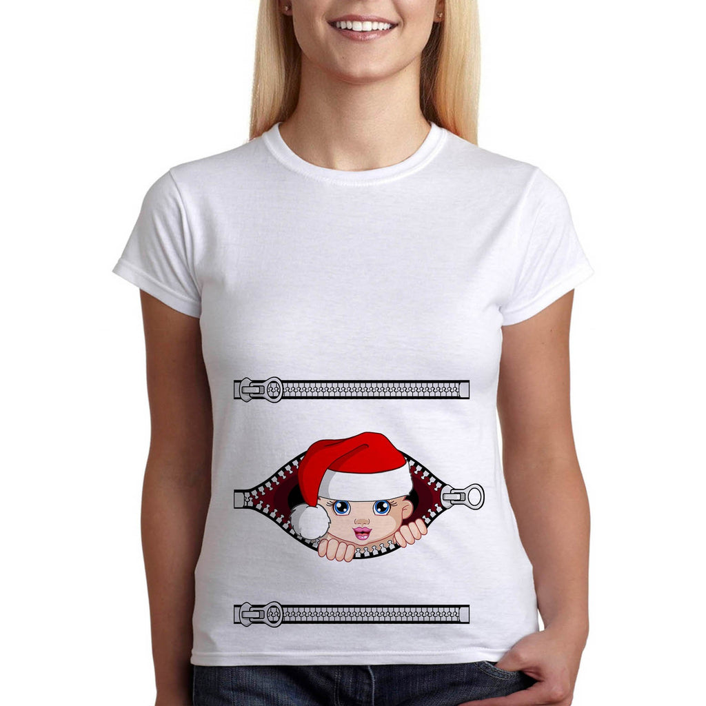 Коледна Блуза за Бременни "Коледно бебе"  Блуза Подарък