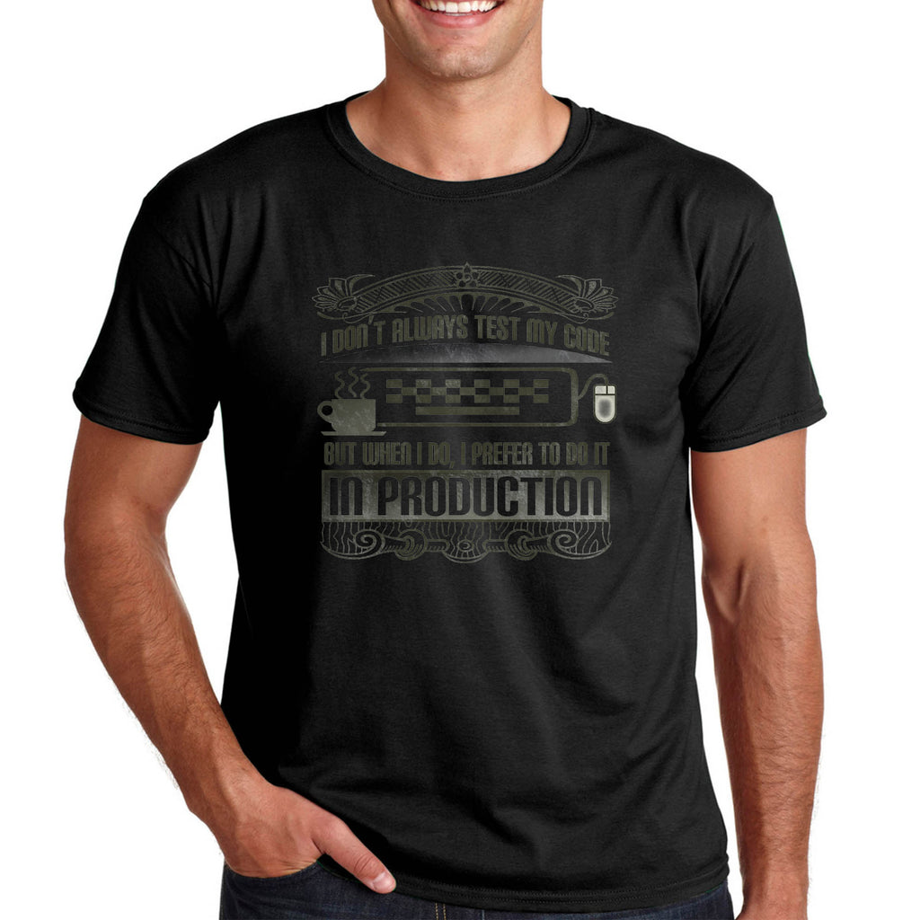 Tениска за Програмист - Забавни тениски за програмисти - Тениски с професии