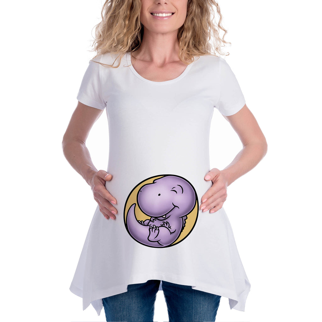 Забавни Тениски Туники за Бременни Дрехи Подарък за бременна